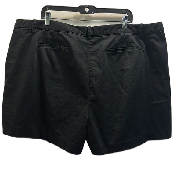 Lane Bryant Black Shorts Cotton/Spandex Blend. Size 28 - Picture 2 of 5